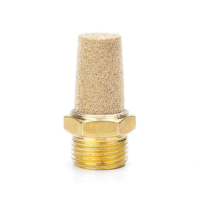LAIZE Half Copper Long Pneumatic Muffler, Caliber:3 Point - Interface Series by LAIZE | Online Shopping UK | buy2fix