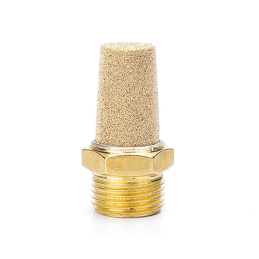 LAIZE Half Copper Long Pneumatic Muffler, Caliber:3 Point - Interface Series by LAIZE | Online Shopping UK | buy2fix
