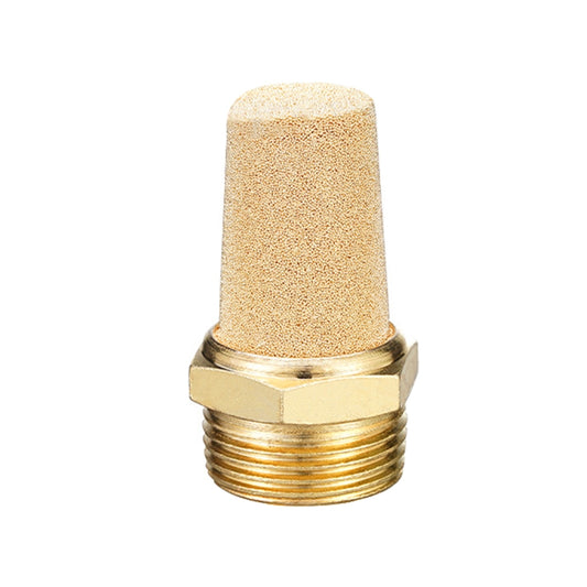 LAIZE Half Copper Long Pneumatic Muffler, Caliber:6 Point - Interface Series by LAIZE | Online Shopping UK | buy2fix