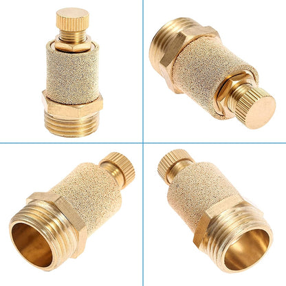 LAIZE Throttling Pneumatic Muffler, Caliber:1 Point - Interface Series by LAIZE | Online Shopping UK | buy2fix