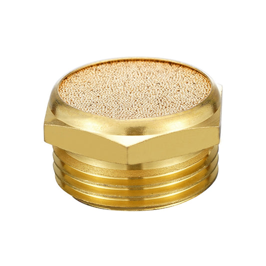 LAIZE All Copper Flat Pneumatic Muffler, Caliber:1 Inch - Interface Series by LAIZE | Online Shopping UK | buy2fix