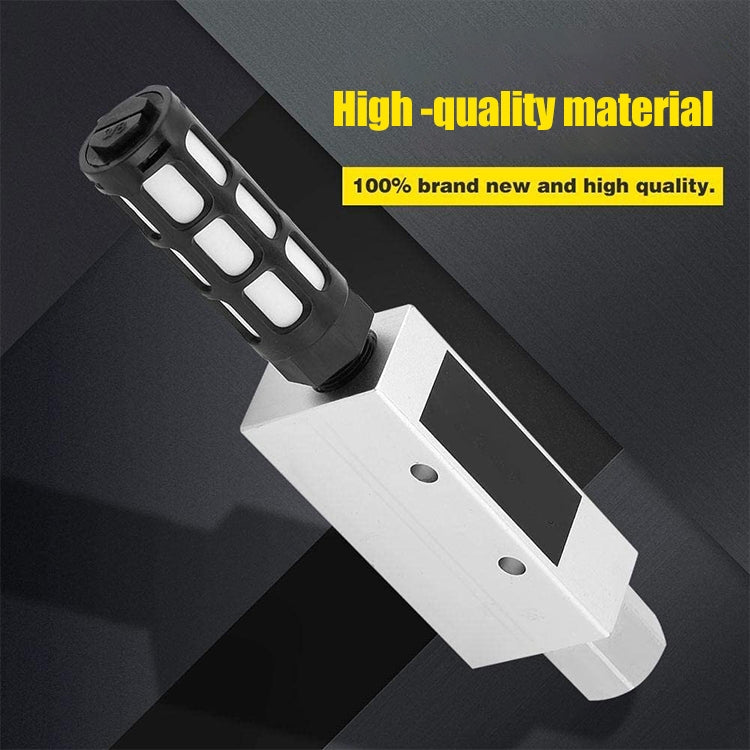 LAIZE Plastic Pneumatic Muffler, Caliber:1 Point(Black) - Interface Series by LAIZE | Online Shopping UK | buy2fix