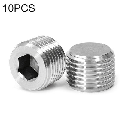 LAIZE 10pcs Iron Plug Connector Accessories, Caliber:1 Point - Interface Series by LAIZE | Online Shopping UK | buy2fix