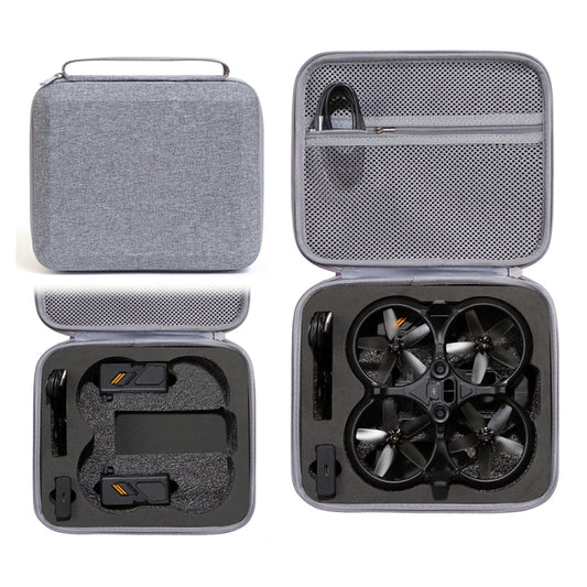 For DJI Avata Drone Body Square Shockproof Hard Case Carrying Storage Bag, Size: 27 x 23 x 10cm(Grey + Black Liner) - Cases & Bags by buy2fix | Online Shopping UK | buy2fix