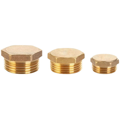 LAIZE 2pcs Hexagon Plug Male Thread, Caliber:4 Point - Interface Series by LAIZE | Online Shopping UK | buy2fix