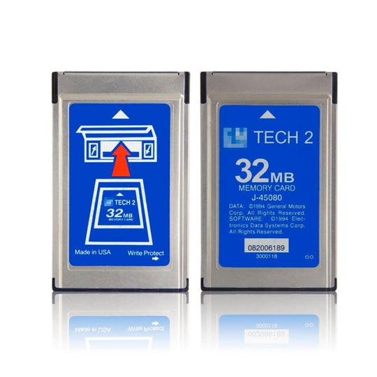 Pour Opel 1997-2014 GM Tech T2 Carte de données dédiée 32 Mo, version anglaise