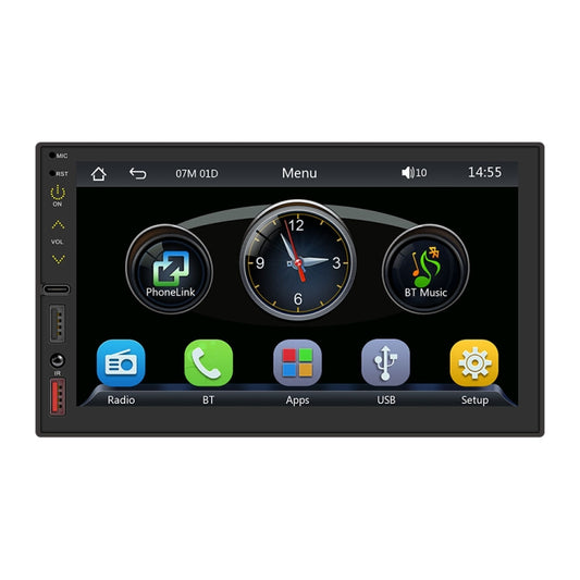 7 inch Wireless CarPlay Car MP5 Player Supports Bluetooth/Reverse/Mobile Phone Internet - Car MP3 & MP4 & MP5 by buy2fix | Online Shopping UK | buy2fix