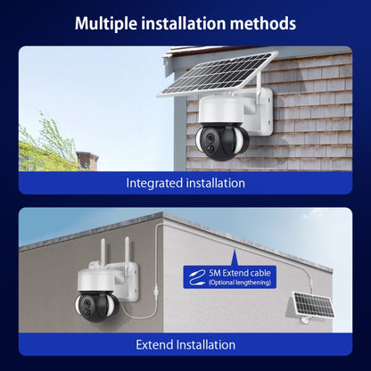 ST-S518-2M-TY 2.4G Wifi Solar Battery Powered Floodlight PTZ Camera with  PIR Human Detection - Dome Camera by buy2fix | Online Shopping UK | buy2fix