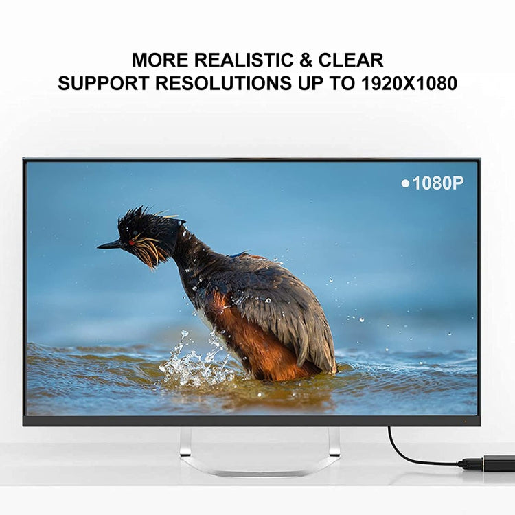 USB 3.0 to HDMI Converter Large Shell(Black) by buy2fix