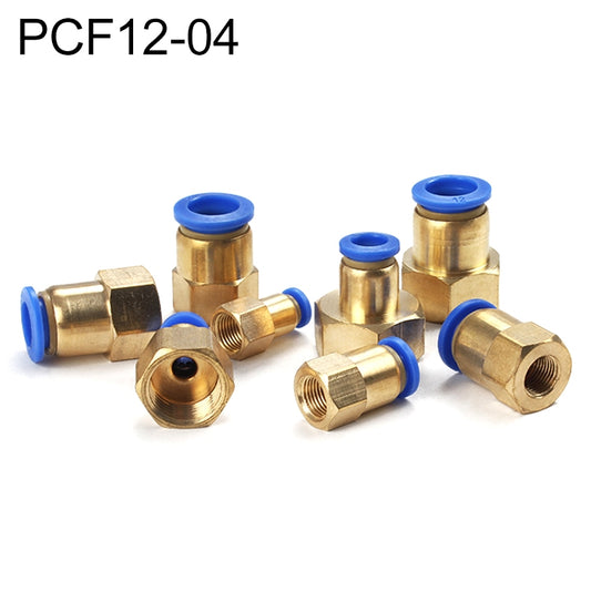PCF12-04 LAIZE Female Thread Straight Pneumatic Quick Connector - Interface Series by LAIZE | Online Shopping UK | buy2fix