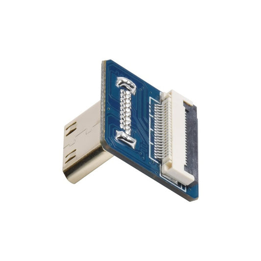 Waveshare Vertical Mini HDMI Plug Adapter Module For DIY HDMI Cable - Other Accessories by WAVESHARE | Online Shopping UK | buy2fix