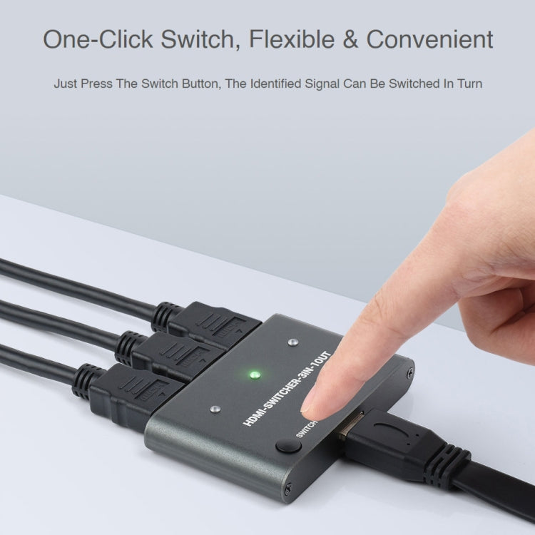 Waveshare 3 in 1 3 inch 4K HDMI Switcher by WAVESHARE