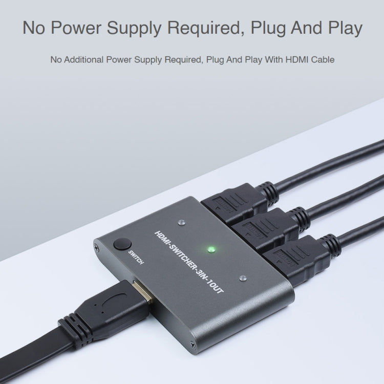 Waveshare 3 in 1 3 inch 4K HDMI Switcher by WAVESHARE