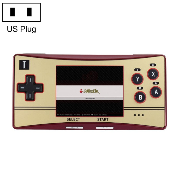 Waveshare GPM280 WiFi Portable Game Console Base on Raspberry Pi Zero, 2W with 32GB TF Card(US Plug) by WAVESHARE