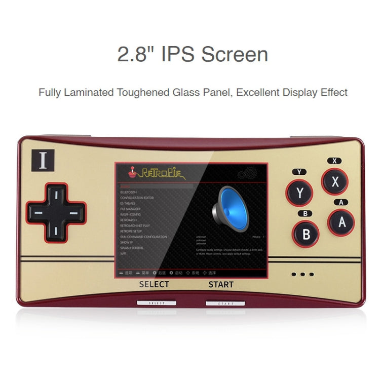 Waveshare GPM280 WiFi Portable Game Console Base on Raspberry Pi Zero, 2W with 32GB TF Card(US Plug) by WAVESHARE