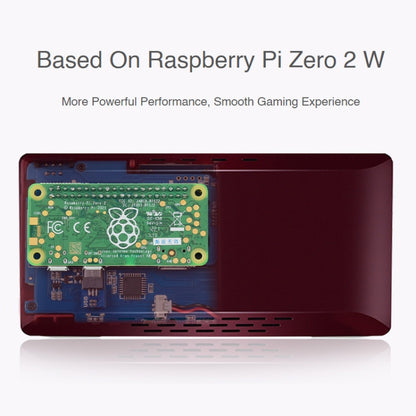 Waveshare GPM280 WiFi Portable Game Console Base on Raspberry Pi Zero, 2W with 32GB TF Card(US Plug) by WAVESHARE