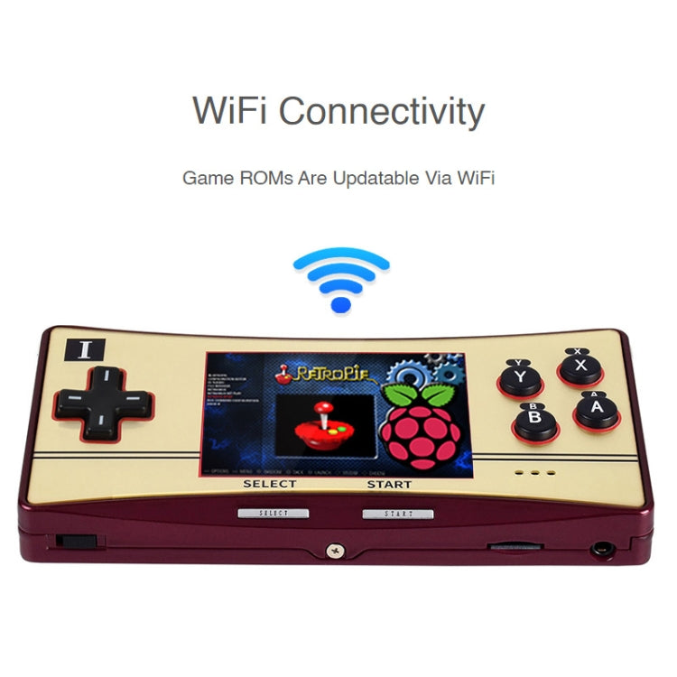 Waveshare GPM280 WiFi Portable Game Console Base on Raspberry Pi Zero, 2W with 32GB TF Card(US Plug) by WAVESHARE