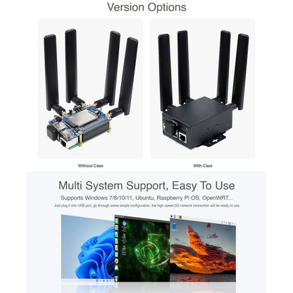 Waveshare SIM8262E-M2/SIM8202G-M2 5G HAT for Raspberry Pi by WAVESHARE