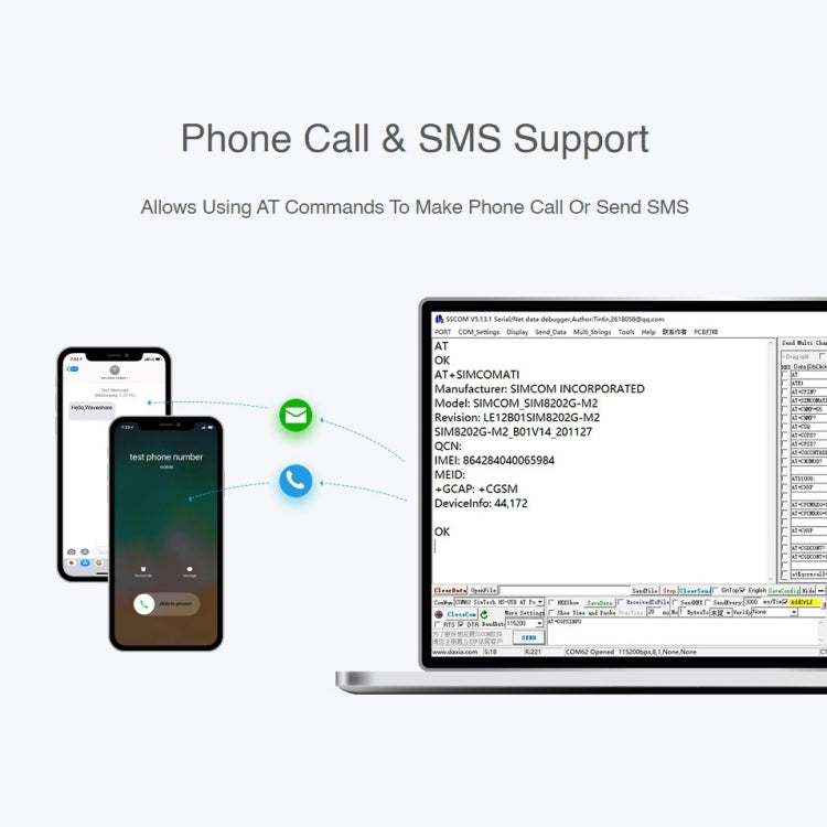 Waveshare SIM8262E-M2/SIM8202G-M2 5G HAT for Raspberry Pi by WAVESHARE