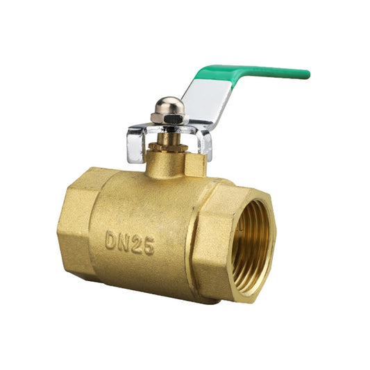 LAIZE Pneumatic Hose Connector Thickened Brass Ball Valve, Size:Double Inside 1 inch G1 - Valve Series by LAIZE | Online Shopping UK | buy2fix