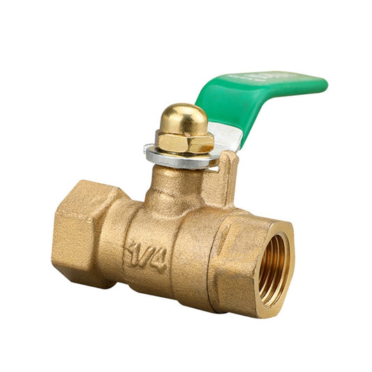 LAIZE Pneumatic Hose Connector Thickened Brass Ball Valve, Size:Double Inside 2 Point 1/4 inch - Valve Series by LAIZE | Online Shopping UK | buy2fix