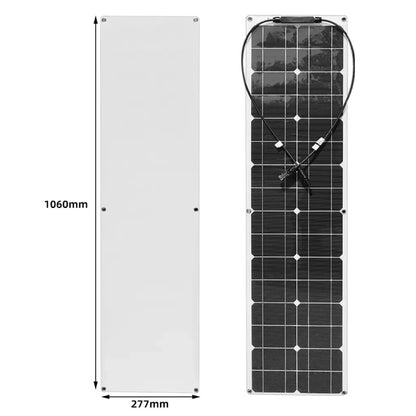 50W Single Board PV System Solar Panel(White) - Solar Panels by buy2fix | Online Shopping UK | buy2fix