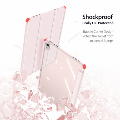 For iPad 2025 / 2022 DUX DUCIS TOBY Series Antiskid Leather Smart Tablet Case(Pink) - iPad 2025 / 2022 Cases by DUX DUCIS | Online Shopping UK | buy2fix