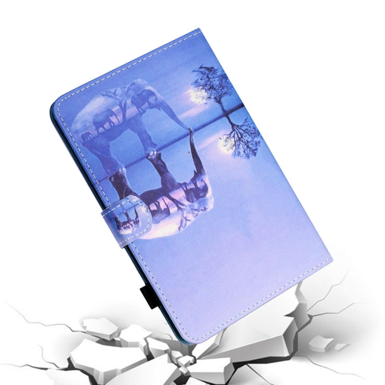 For iPad 2025 / 2022 Coloured Drawing Stitching Smart Leather Tablet Case(Elephant) - iPad 2025 / 2022 Cases by buy2fix | Online Shopping UK | buy2fix