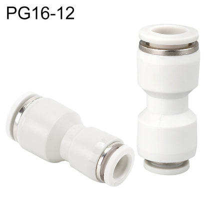 PG16-12 LAIZE PG Reducing Straight Pneumatic Quick Fitting Connector - Interface Series by LAIZE | Online Shopping UK | buy2fix