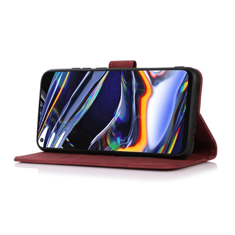 For Xiaomi Redmi Note 12 China KHAZNEH Matte Texture Leather Phone Case(Red) by buy2fix