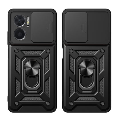 For Xiaomi Redmi 10 5G Sliding Camera Design TPU + PC Phone Case(Red) - Xiaomi Cases by buy2fix | Online Shopping UK | buy2fix