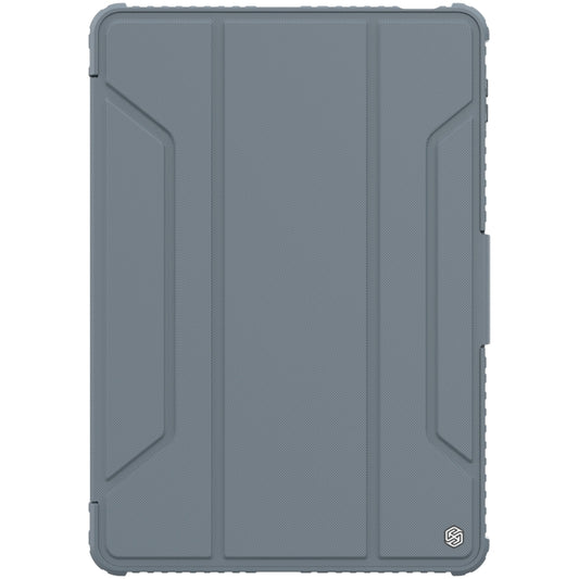 For Xiaomi Pad 5 Pro 12.4 inch  NILLKIN Bumper Pro Leather Tablet Case with Pen Slot & Sleep / Wake-up Function(Grey) - More Tablet Cases by NILLKIN | Online Shopping UK | buy2fix