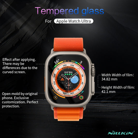 For Apple Watch Ultra 49mm NILLKIN H+Pro 0.2mm 9H Explosion-proof Tempered Glass Film - Screen Protector by NILLKIN | Online Shopping UK | buy2fix