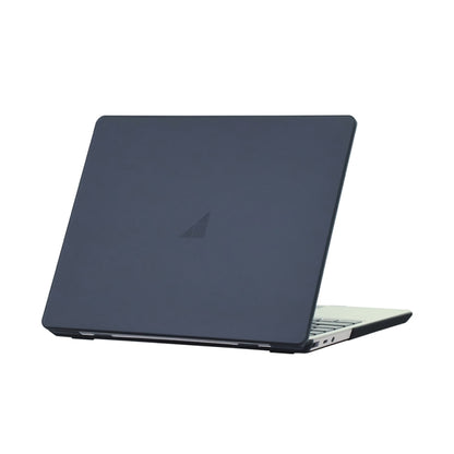 For Microsoft 12.4 inch Laptop Frosted Anti-drop Protective Case(Black) by buy2fix