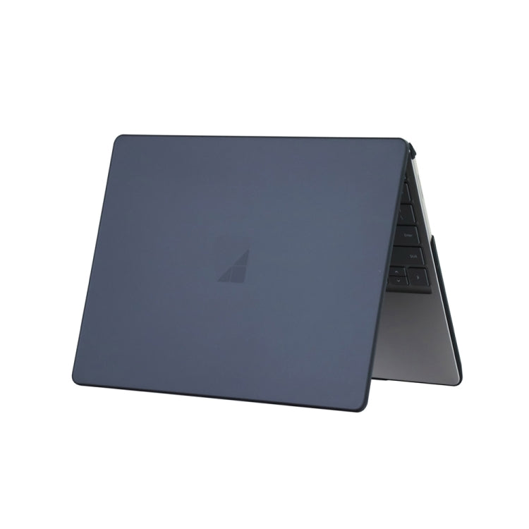 For Microsoft 12.4 inch Laptop Frosted Anti-drop Protective Case(Black) by buy2fix
