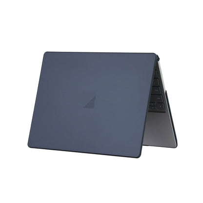 For Microsoft 12.4 inch Laptop Frosted Anti-drop Protective Case(Black) by buy2fix