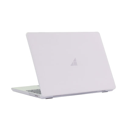 For Microsoft 12.4 inch Laptop Frosted Anti-drop Protective Case(White) by buy2fix