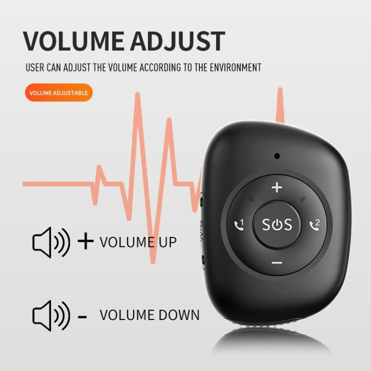 RF-V50 IP67 Waterproof 4G LTE 3G 2G GSM Elderly SOS Button Emergency Alarm GPS Tracker(Red) - Personal Tracker by buy2fix | Online Shopping UK | buy2fix