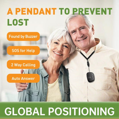 RF-V50 IP67 Waterproof 4G LTE 3G 2G GSM Elderly SOS Button Emergency Alarm GPS Tracker(Red) - Personal Tracker by buy2fix | Online Shopping UK | buy2fix