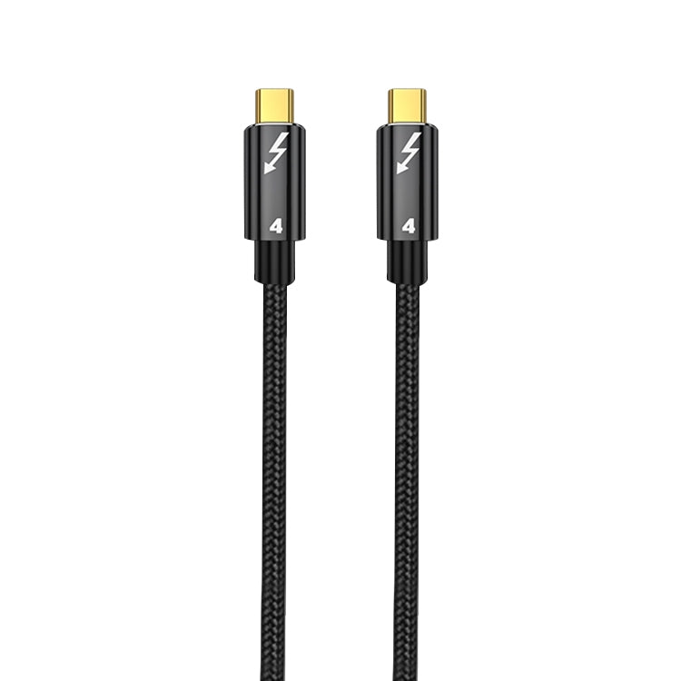 100W Type-C to Type-C Compatible Thunderbolt 4 Full-function Data Cable, Length:0.5m by buy2fix