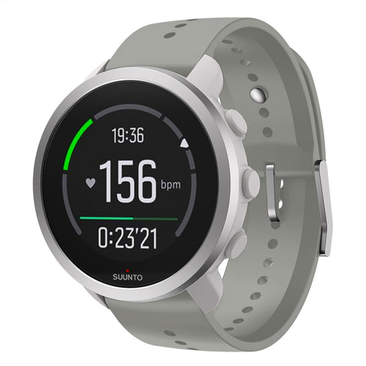 For Suunto 5 Peak Silicone Watch Band(Gravel White) -  by buy2fix | Online Shopping UK | buy2fix