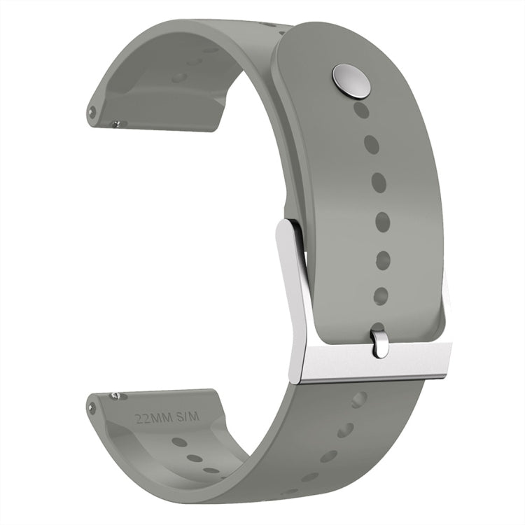 For Suunto 5 Peak Silicone Watch Band(Gravel White) -  by buy2fix | Online Shopping UK | buy2fix