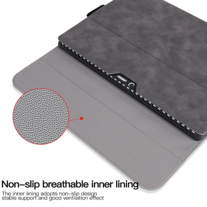 For Microsoft Surface Pro 9 / Surface Pro 10 Sheepskin All-Inclusive Shockproof Protective Case with Power Bag(Brown) - Others by buy2fix | Online Shopping UK | buy2fix