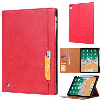 For iPad 2025 / 2022 Knead Skin Texture Flip Leather Smart Tablet Case(Red) - iPad 2025 / 2022 Cases by buy2fix | Online Shopping UK | buy2fix