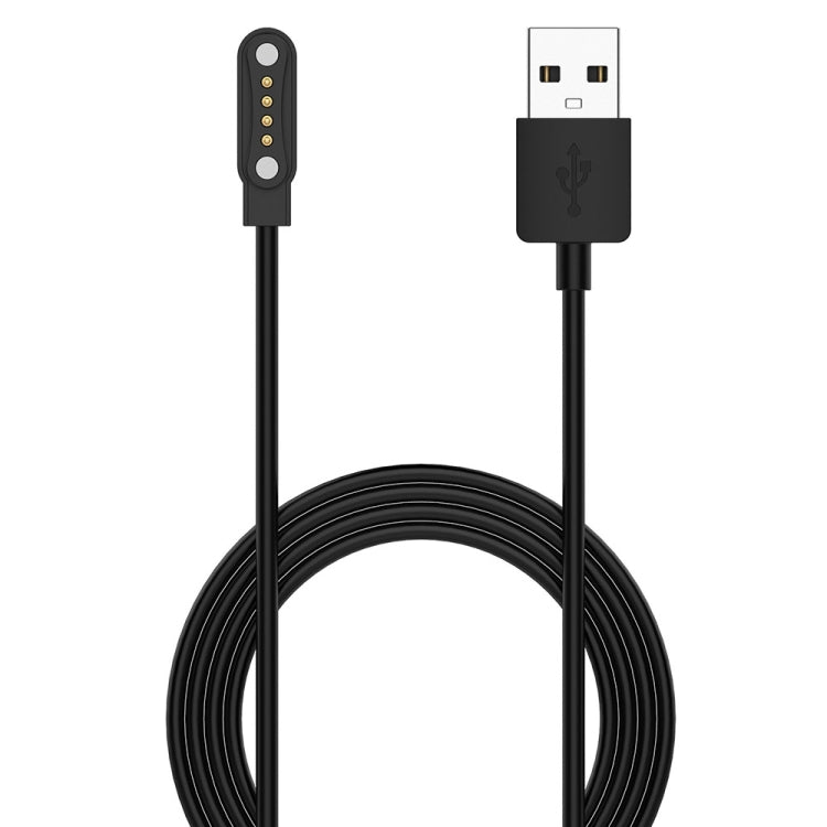 For Ticwatch GTH2 Magnetic Charger USB Smart Watch Charging Cable, Length:1m - Charger by buy2fix | Online Shopping UK | buy2fix