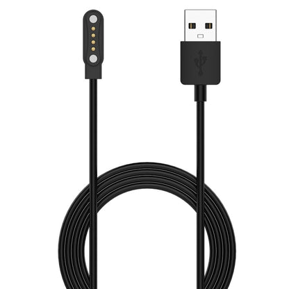For Ticwatch GTH2 Magnetic Charger USB Smart Watch Charging Cable, Length:1m - Charger by buy2fix | Online Shopping UK | buy2fix