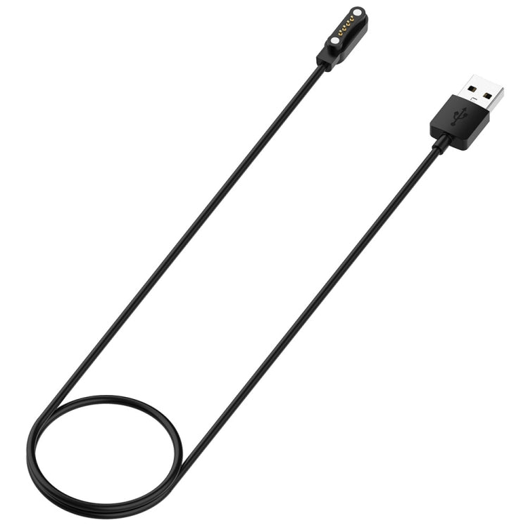 For Ticwatch GTH2 Magnetic Charger USB Smart Watch Charging Cable, Length:1m - Charger by buy2fix | Online Shopping UK | buy2fix