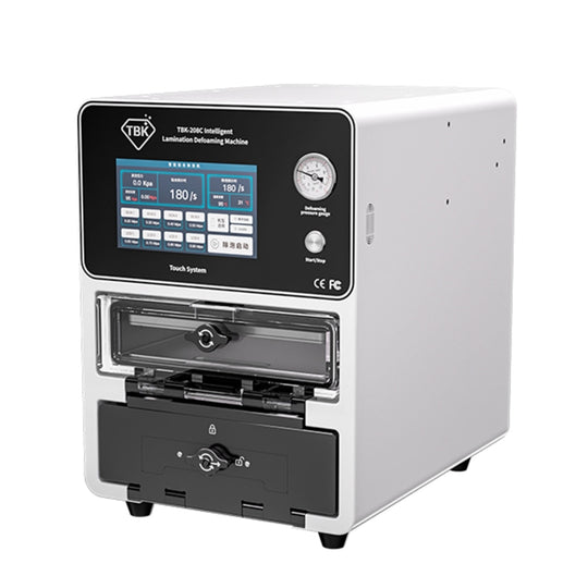 TBK208C Machine de plastification et de démoussage à écran incurvé de 15 pouces, prise: prise AU
