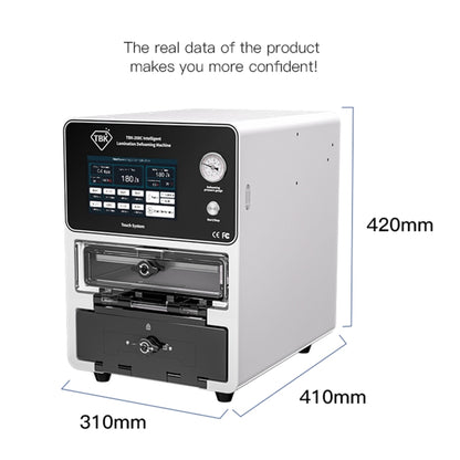 TBK 208C 15-inch Curved Screen Laminating and Defoaming Machine, Plug:AU Plug - Defoaming Equipment by TBK | Online Shopping UK | buy2fix