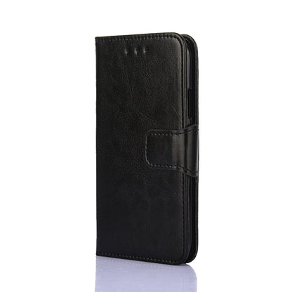 For Nokia X30 5G Crystal Texture Horizontal Flip Leather Phone Case(Black) - Nokia Cases by buy2fix | Online Shopping UK | buy2fix